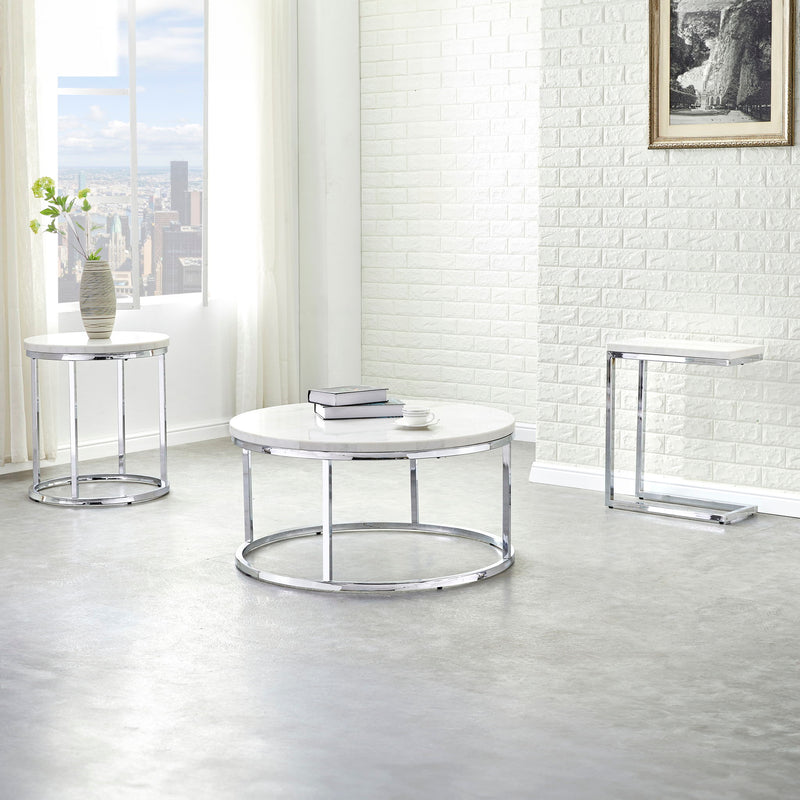 Echo - Marble Top Round Table