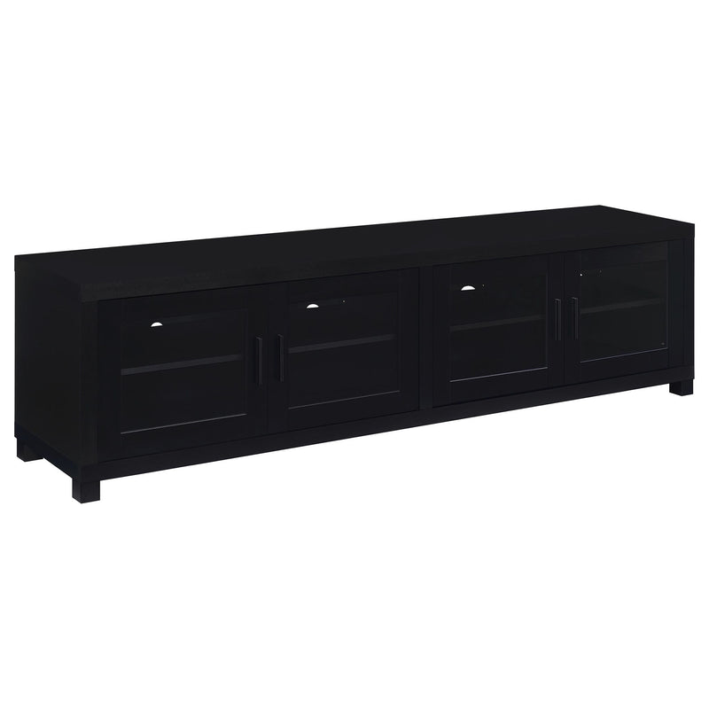 Arnaud - 3 Piece TV Stand Set With Storage - Black