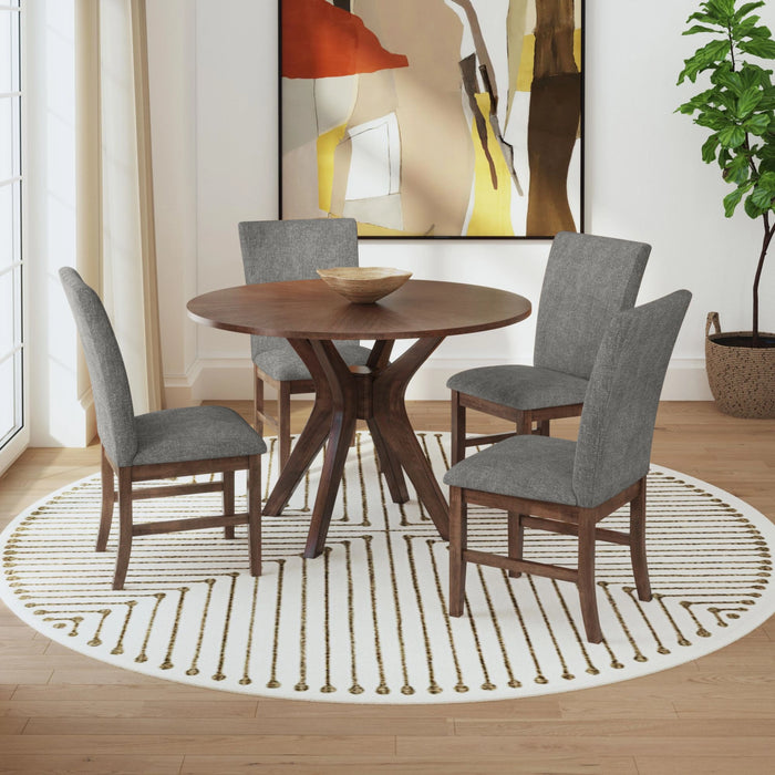 Santa Barbara Dining Set in Walnut
