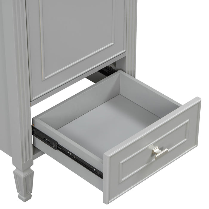 Retro Bathroom Vanity With Sink
