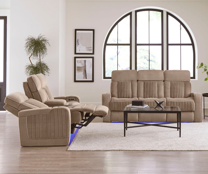Equinox - Power Console Loveseat
