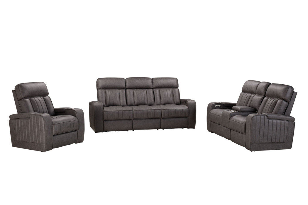 Equinox - Power Reclining Sofa With Drop Down Table