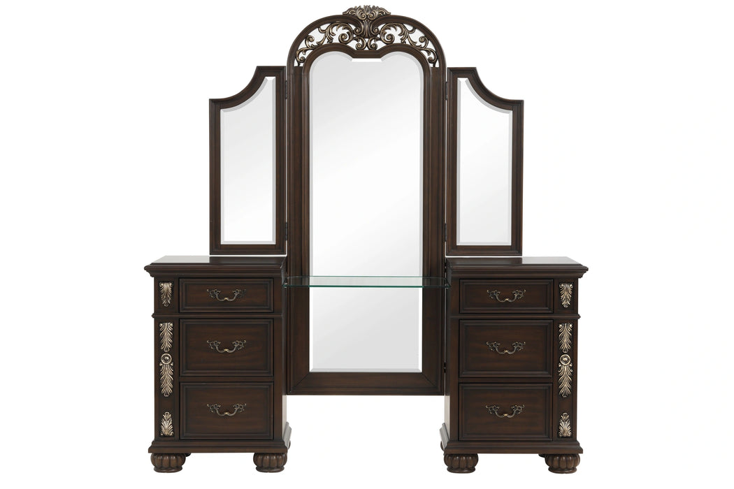Maximus Vanity Table-Madeira