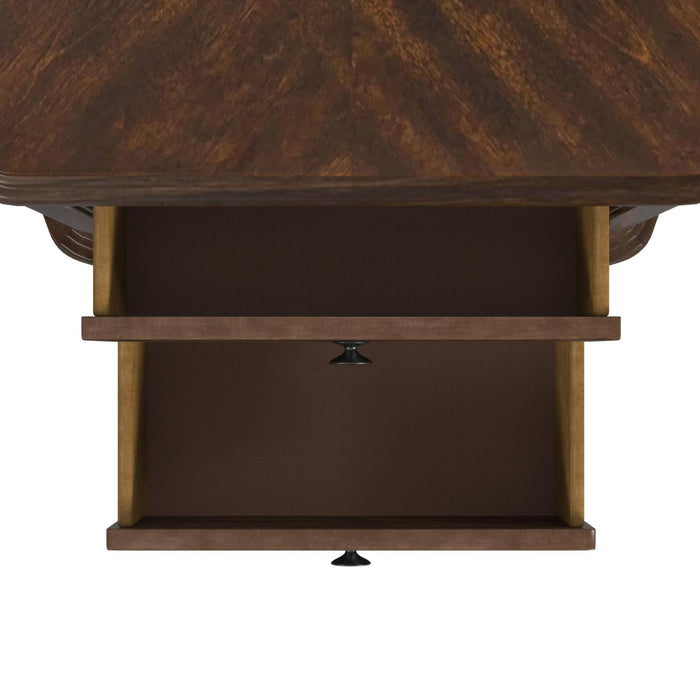Phillipe - 2-Drawer Cabinet With USB - Cherry