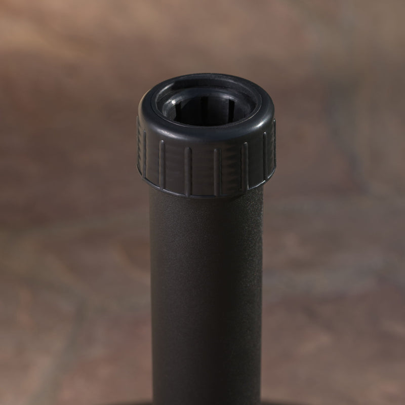 Um Holder Round Umbrella Base 66 Lbs Concrete - Brown