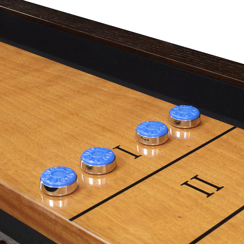 Titus - 108" Shuffleboard Table - Brown