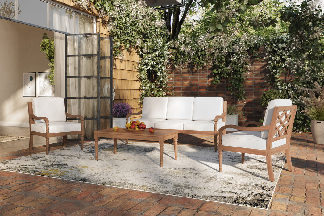 Savannah - Sofa - White Linen