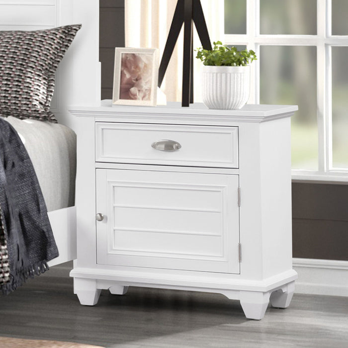 Jamestown - Nightstand - White