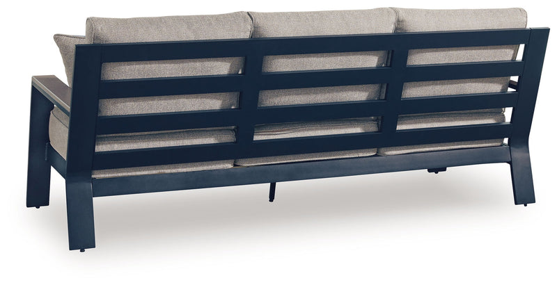 East Beach - Sofa With Cushion - Blue
