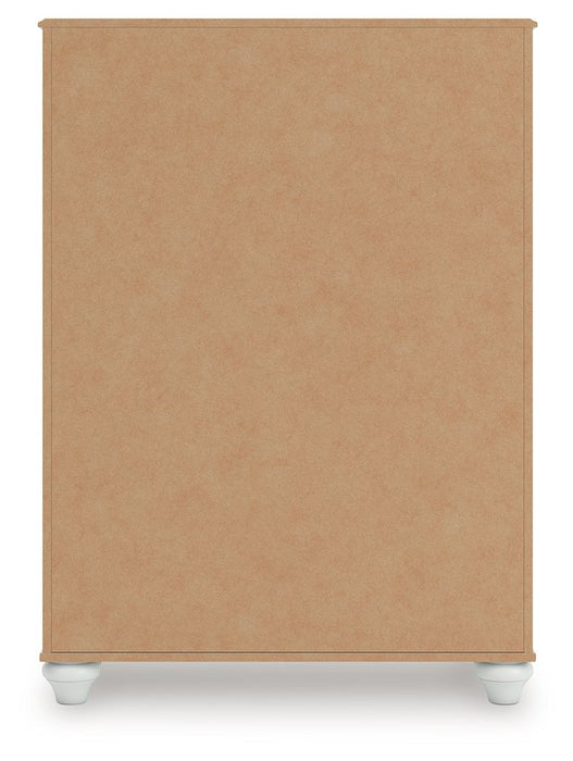 Kozlani - Five Drawer Chest - White