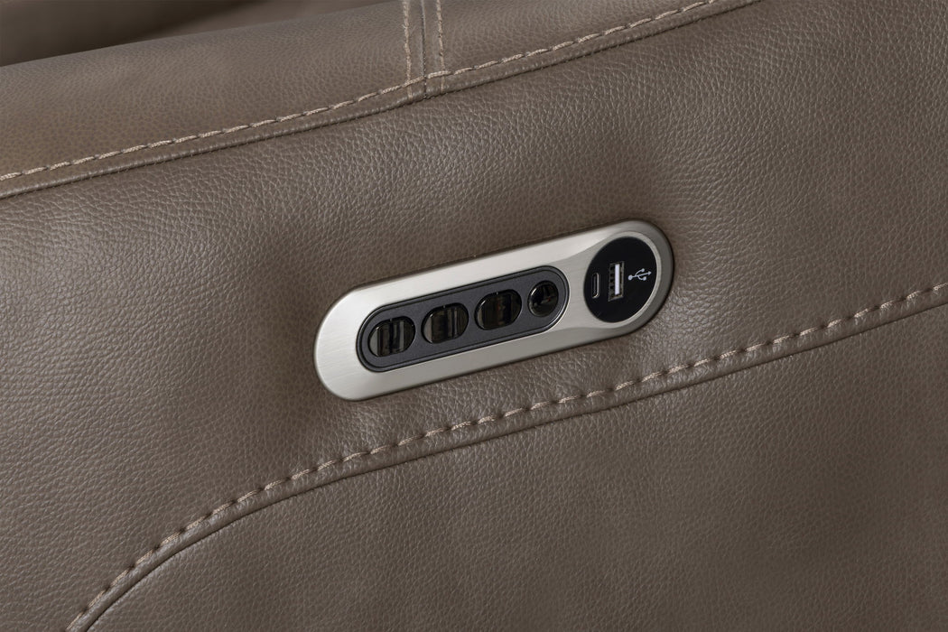 Hancock - Zero Gravity Power Reclining Sectional With Power Adjustable Headrests