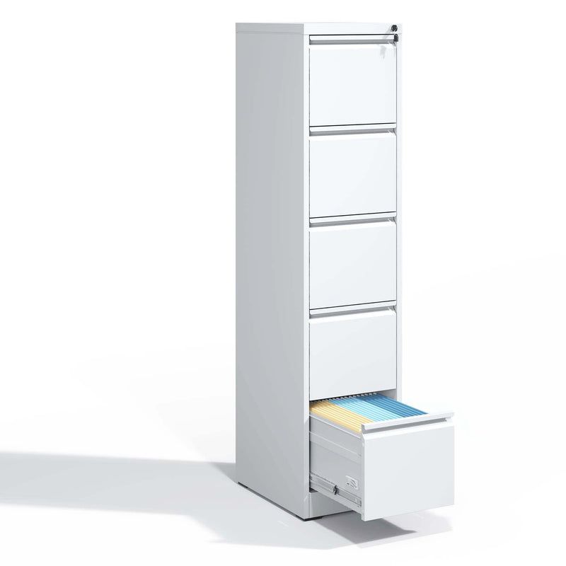 Steel Drawer Vertical File Cabinet With Lock For A4 Legal / Letter Size