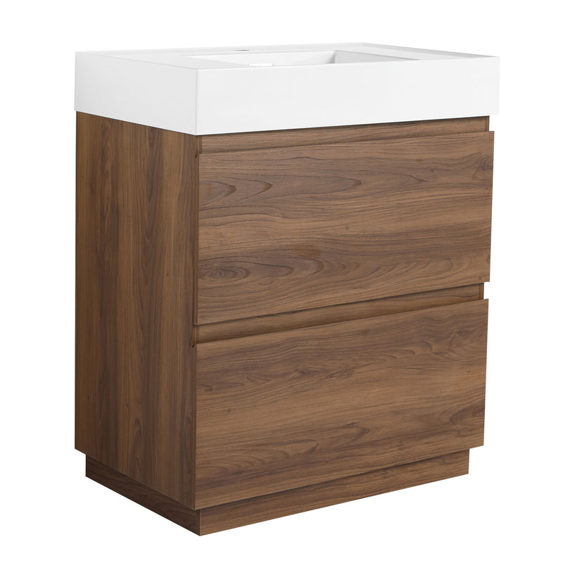 Modern Freestanding Bathroom Vanities With Single Sink Combo