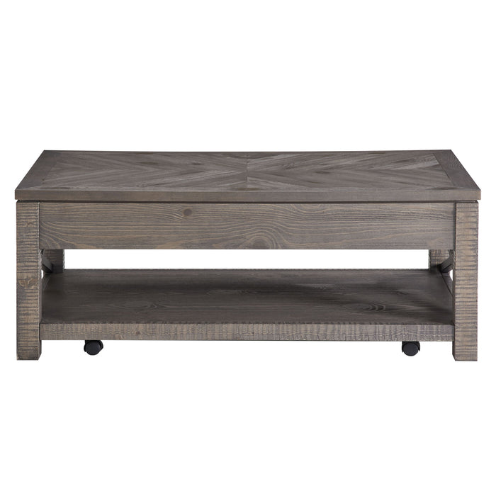 Dexter - 3 Piece Table Set (Sofa, End, Coffee Tables) - Brown