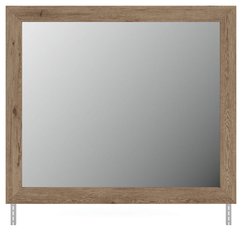 Oliandon - Bedroom Mirror - Light Brown