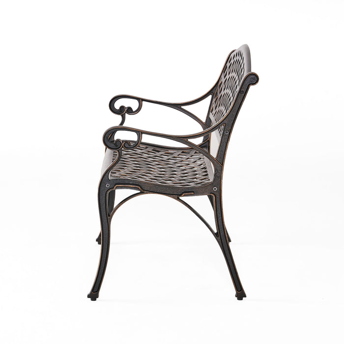 Spencer - Cast Bench - Copper