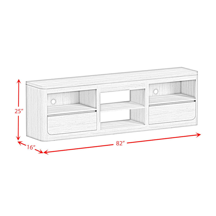 Rosalie - 3 Piece Entertainment Unit With 82" TV Console