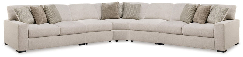 Ballyton - 5-Piece Sectional - Sand