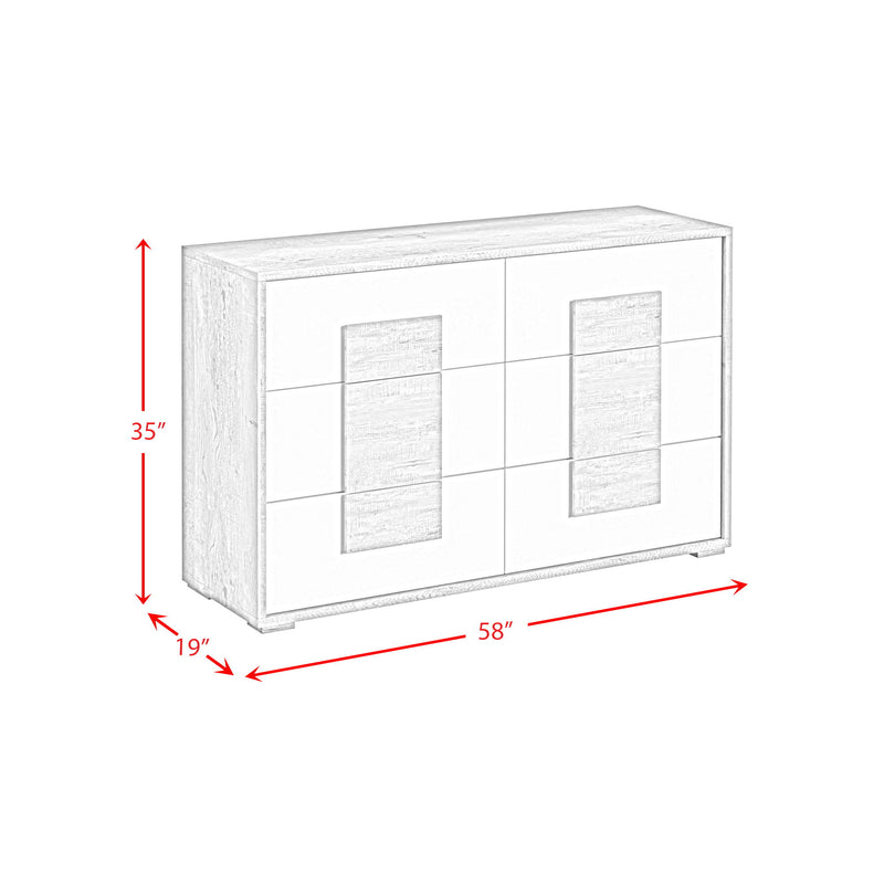 San Matteo - 6-Drawer Dresser