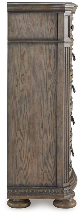 Ardenfield - Five Drawer Chest - Light Brown