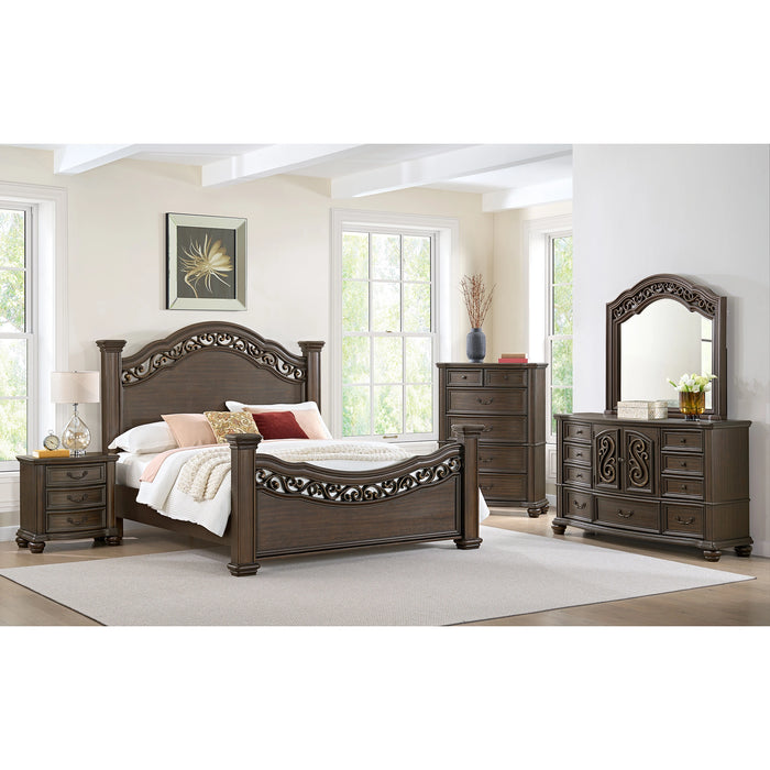 Brunswick Panel Bedroom Set in Mahogany
