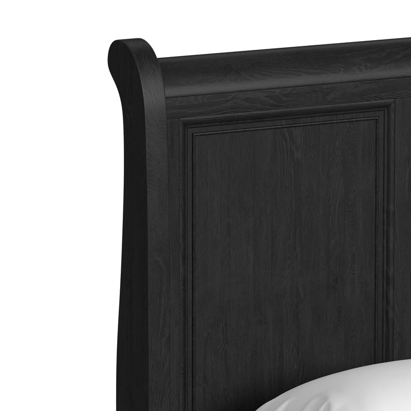 Heritage - Sleigh Bedroom Set - Black