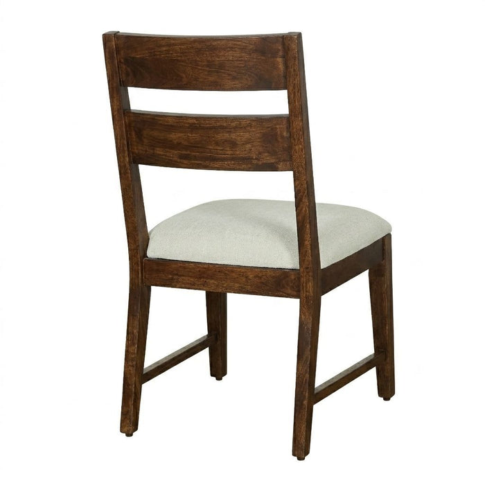 Portico - Ladderback Dining Chair (Set of 2) - Warm Brown
