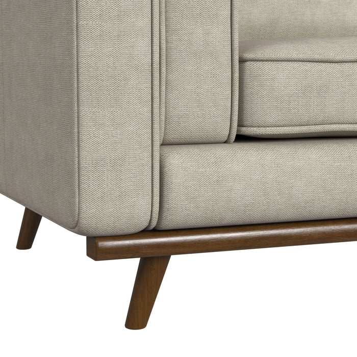 Venus Sofa with Cherry Finished Wooden Front