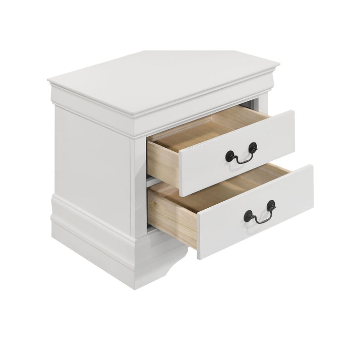 Bedroom Set With Curved Details