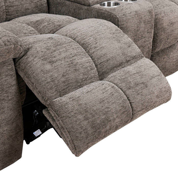 Buster - Manual Reclining Console Loveseat