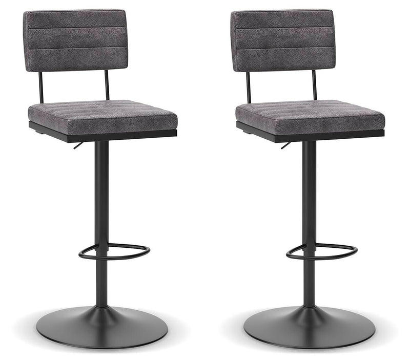 Strumford - Tall Swivel Barstool (Set of 2)