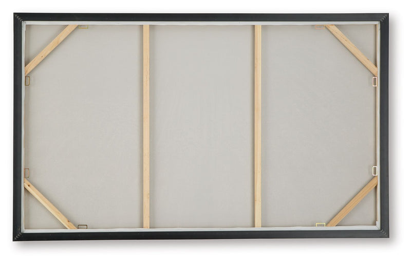 Waldard - Wall Art - Gray / Taupe / White