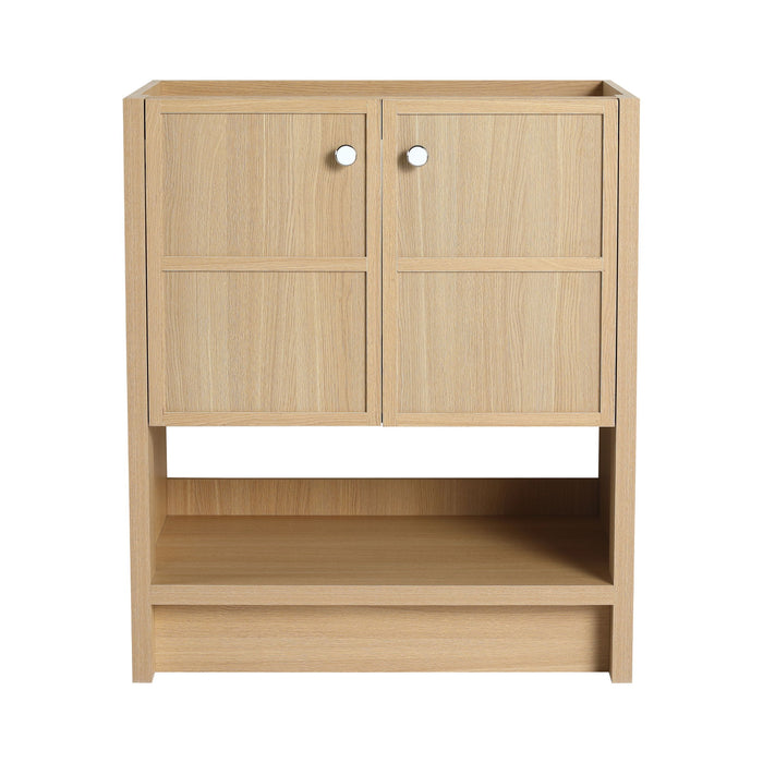 Modern Freestanding Bathroom Vanity With 2 Soft Closing Doors