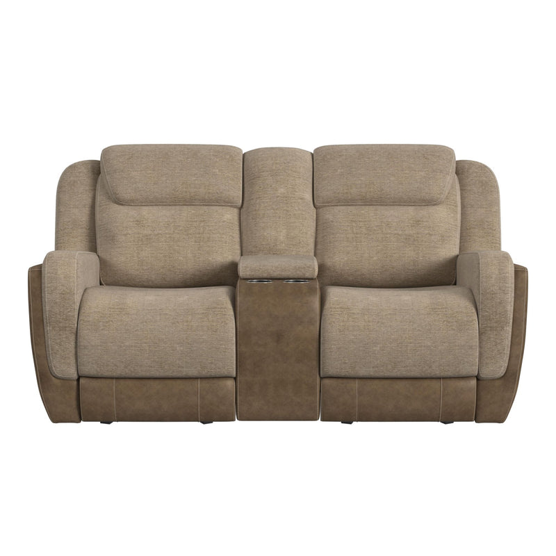 Hornet - Motion Glider Loveseat With Console