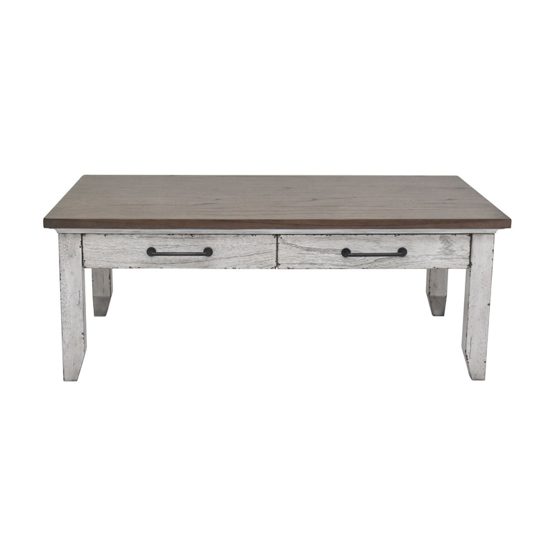 Bear Creek - 3 Piece Table Set (Sofa, End, Coffee Table) - White