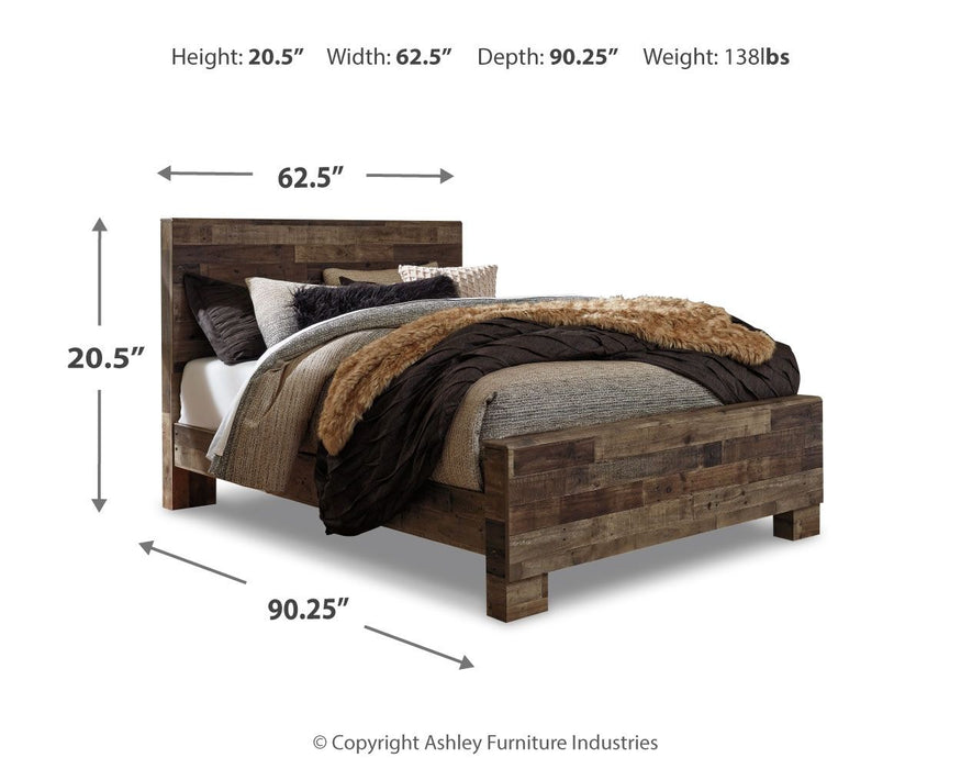 Derekson - Panel Bed