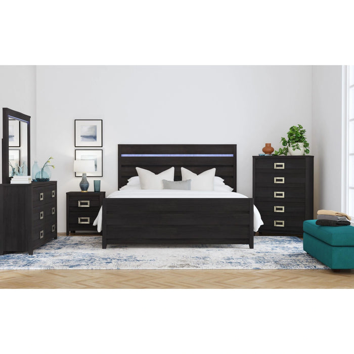 Tobias Bed with LED