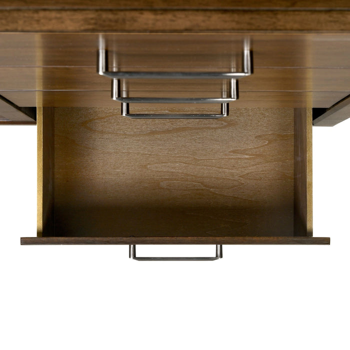 Malibu Panel Bedroom Set in Walnut