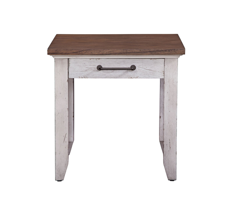 Bear Creek - 3 Piece Table Set (Sofa, End, Coffee Table) - White