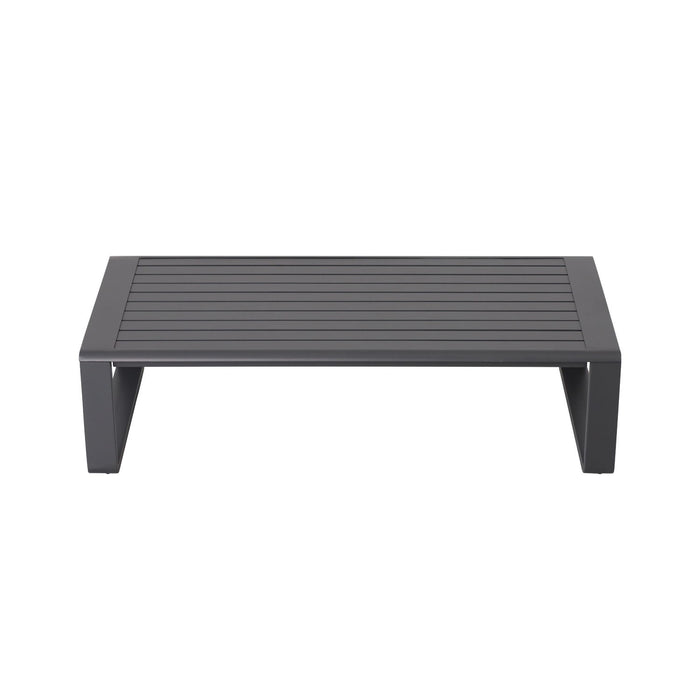 Durable Sofa With Rectangular Coffee Table