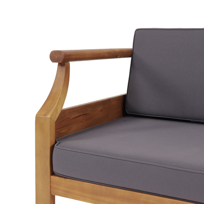 Aston - 4 Piece Sofa Set - Dark Gray
