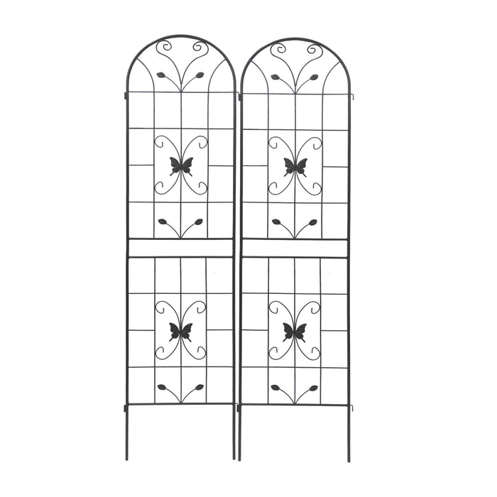 Garden Metal Trellis Rustproof Trellis For Climbing Plants Outdoor Flower Support