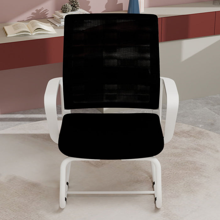 Minimalist Office Chair With Soft Backrest