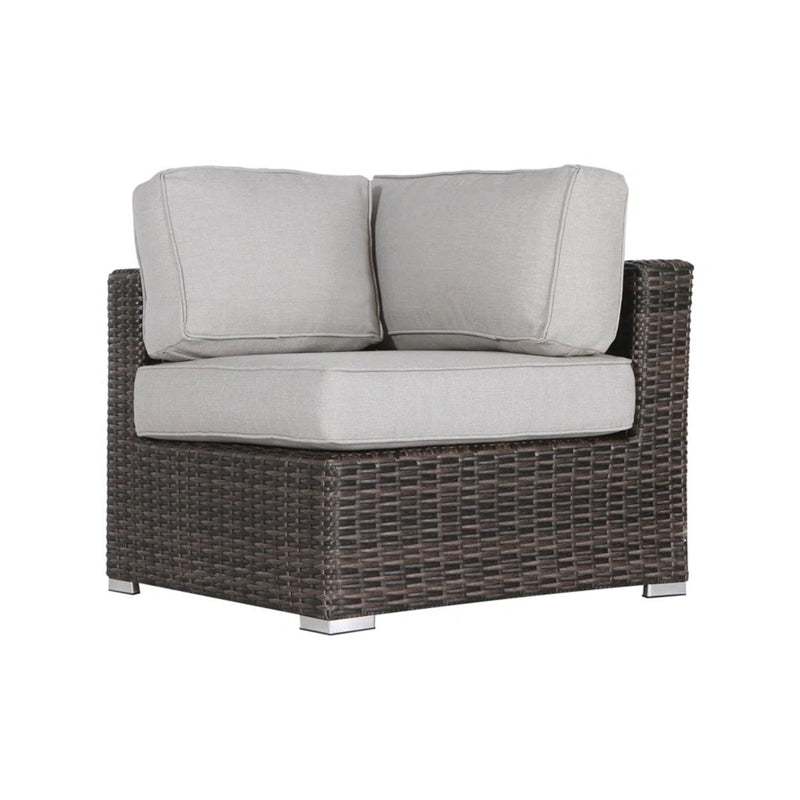 Stylish Sofa Seating Group With Cushions Perfect For Outdoor Gatherings