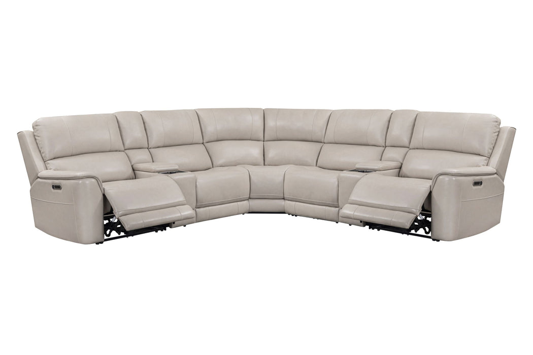 Easton - Power Reclining Sectional With Power Adjustable Headrests