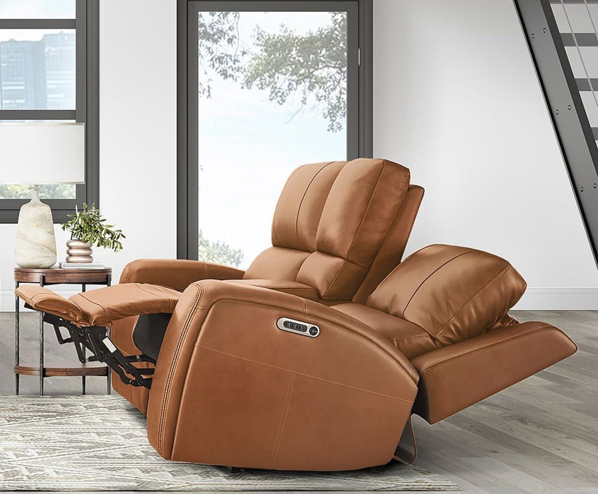 Belmont - Power Zero Gravity Tilt Console Loveseat P3
