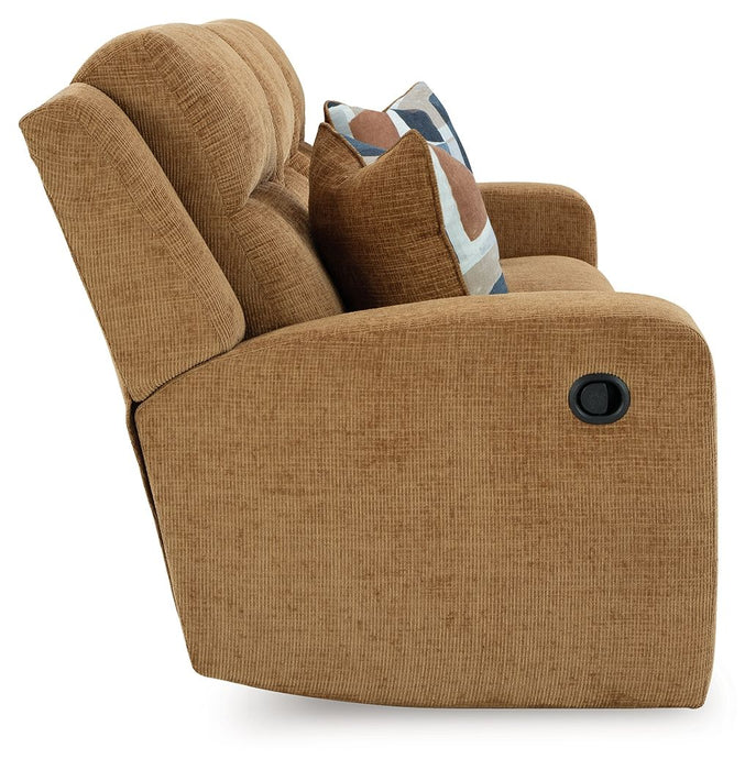 Kanlow - Reclining Sofa - Honey