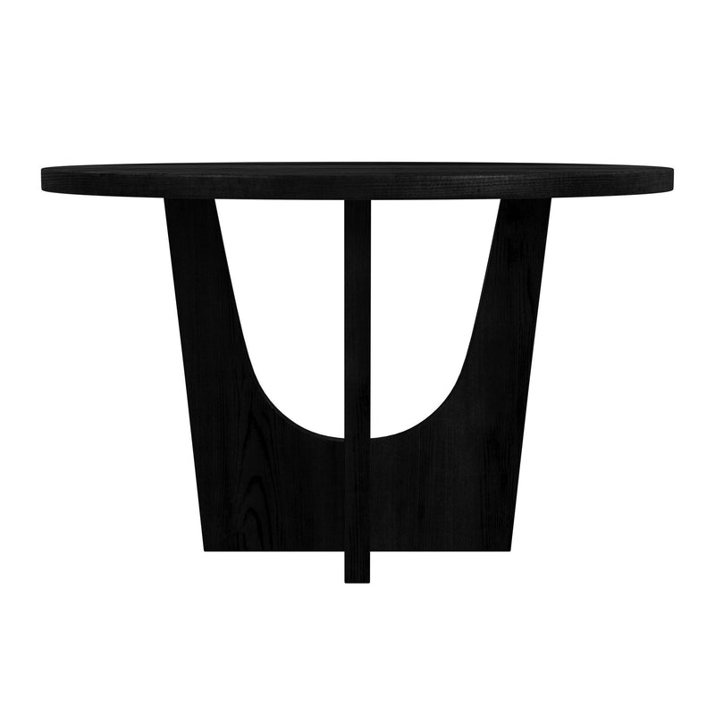 Oregon - Round Table With Wood Top