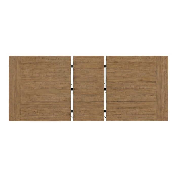 Montrose Dining Table with 20"" Leaf in Espresso and Brown