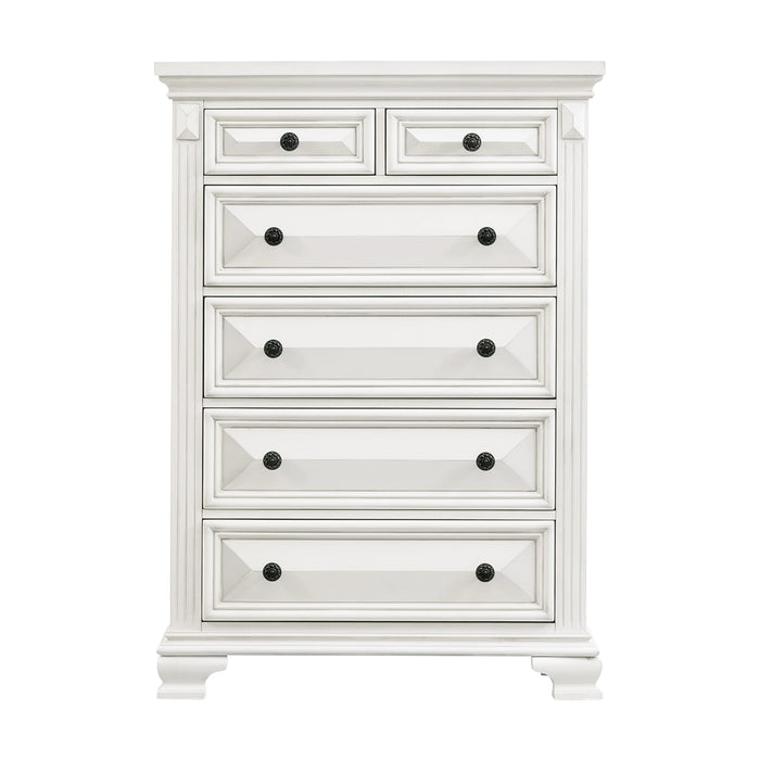 Calloway Chest Antique White Color